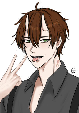 ruff fanart oc Middle Jay